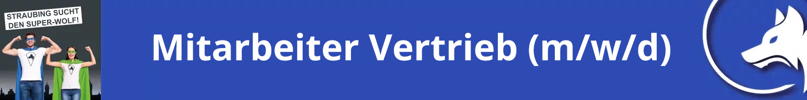 Banner: Mitarbeiter Vertrieb (m/w/d)
